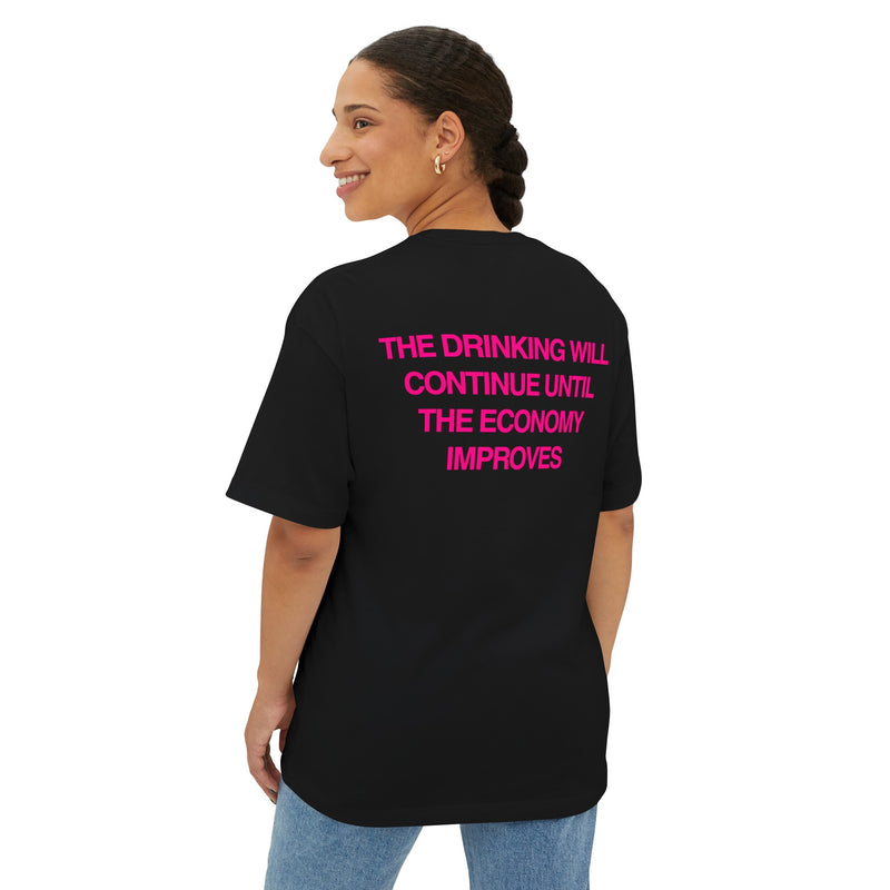 DRINKING CONTINUES TEE