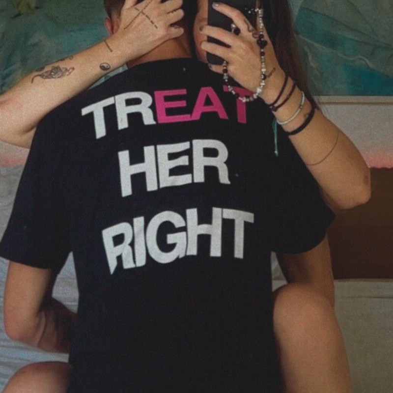 EAT HER RIGHT TEE