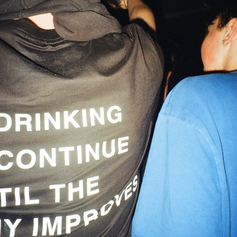 DRINKING CONTINUES TEE